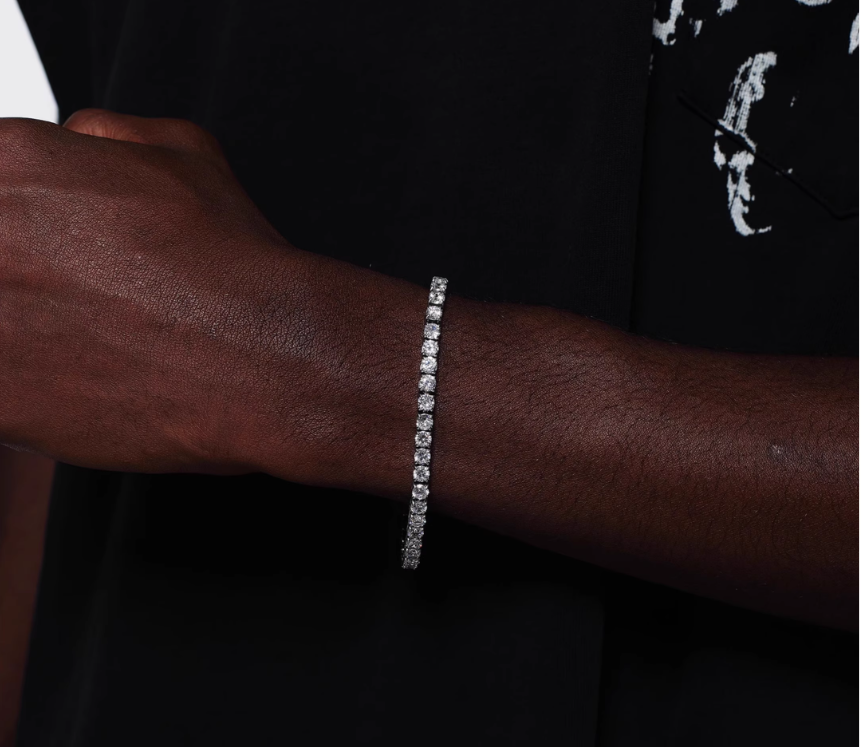 5mm - moissanite diamond tennis bracelet