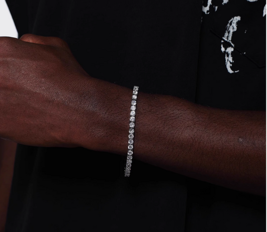 5mm - moissanite diamond tennis bracelet